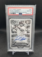 2022 Topps Gypsy Queen Miguel Cabrera Black And White Auto /50