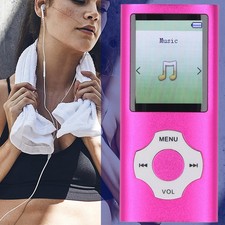 MP3 MP4 Player HiFi Sound 1.8in Color Screen 128GB Expandable Portable Video BL