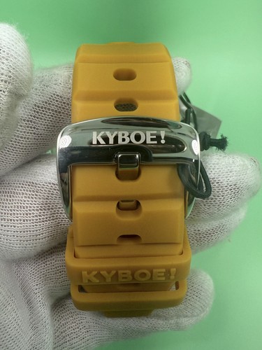 KYBOE! Giant Mariner 55mm Yellow 10ATM Quartz Water Resistance Watch SC55-006.15 - Picture 6 of 9