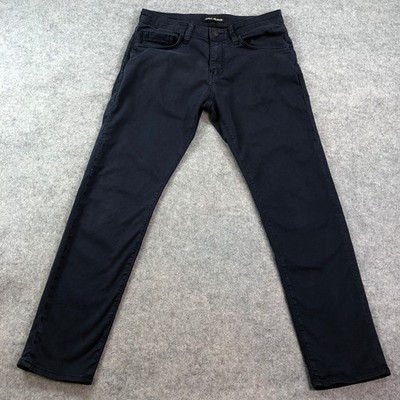 Mavi Jeans Jake Mens Pants 31x30 Blue Slim Leg Stretch Dark Wash Straight Casual