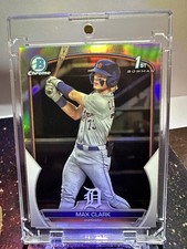 2023 Bowman Draft - Chrome Max Clark #BDC-76 Refractor (RC)