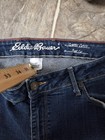 Eddie Bauer Blue Jeans Slightly Curvy Boot Cut Stretch Denim Women's Size 14 — photo 3