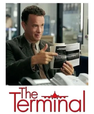 The Terminal - 2004 DVD DISC and COVER ART ONLY! Like New  FREE SHIPPING