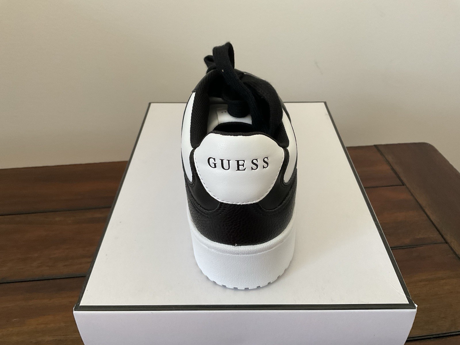 GUESS Miram Panda Sneakers Donna Nero Taglia 8 M foto 3