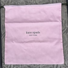 Kate Spade New York Small Drawstring Storage Dust Bag Cover 13 X 12