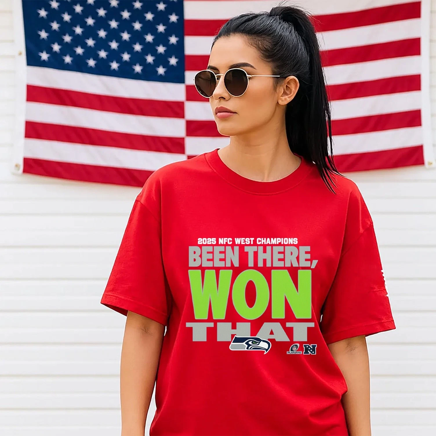 Seattle Seahawks 2025 NFC West Champions Been There Won That Shirt