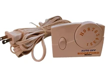 Biddeford TC11BA Electric Blanket Control 4 Prong Cord Auto OFF Cream White 76PA
