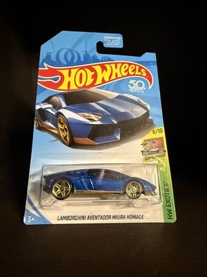 Hot Wheels Kmart Lamborghini Aventador Miura Homage 5/10 (wrinkles)