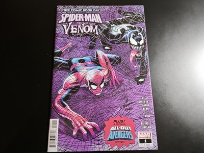 FCBD 2022 Spider-Man Venom #1 Marvel US Comic 2022 John Romita Jr Dark Web