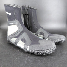 NRS Paddle Shoes Size 11 Black VaporLoft Neoprene Zip Boot Kayak Raft Water