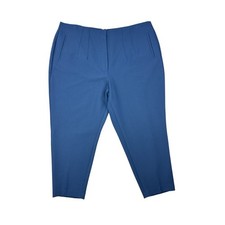 Nine West Resolute Blue High Rise Tapered Dress Pants Size 20W
