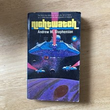 Dell Science Fiction Book: Nightwatch by Andrew M. Stephenson 1979