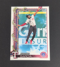 Topps 2024 Holiday Adolis Garcia #H61 Texas Rangers Baseball Card
