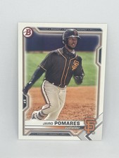 2021 Bowman Draft Jairo Pomares #BD-45 San Francisco Giants