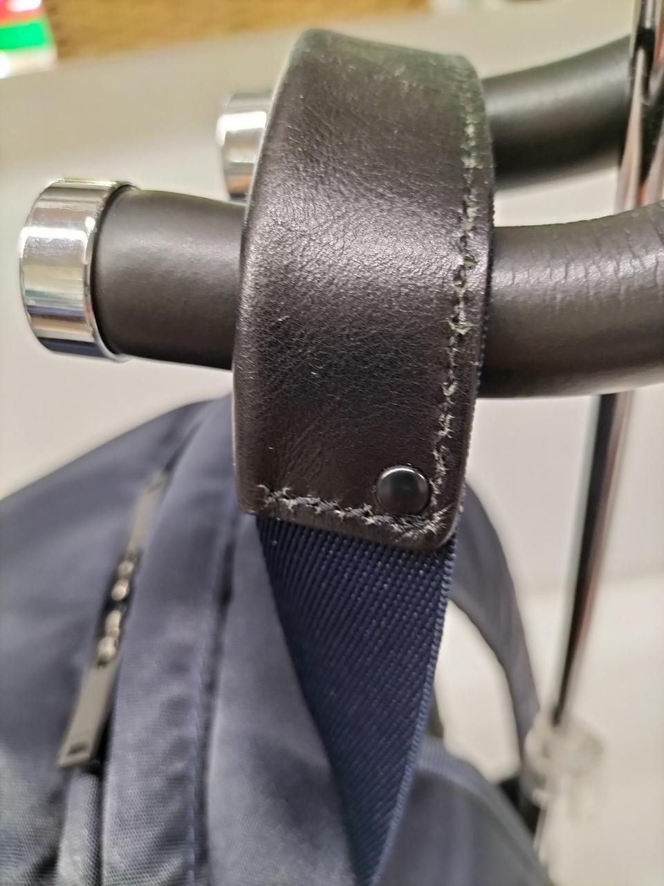 Backpack Model Combination Leather NAVY PORTER - image 5