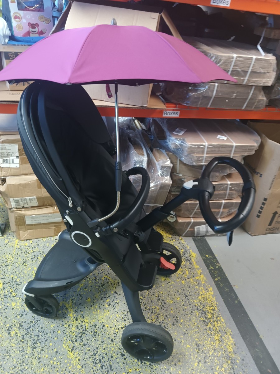 Stokke Xplory X Signature - Luxury Baby Stroller Adjustable Black