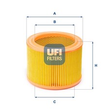 Luftfilter UFI 27.271.00 Filtereinsatz für N5 7A N3 PEUGEOT 7B 7E CITROËN 306 7C