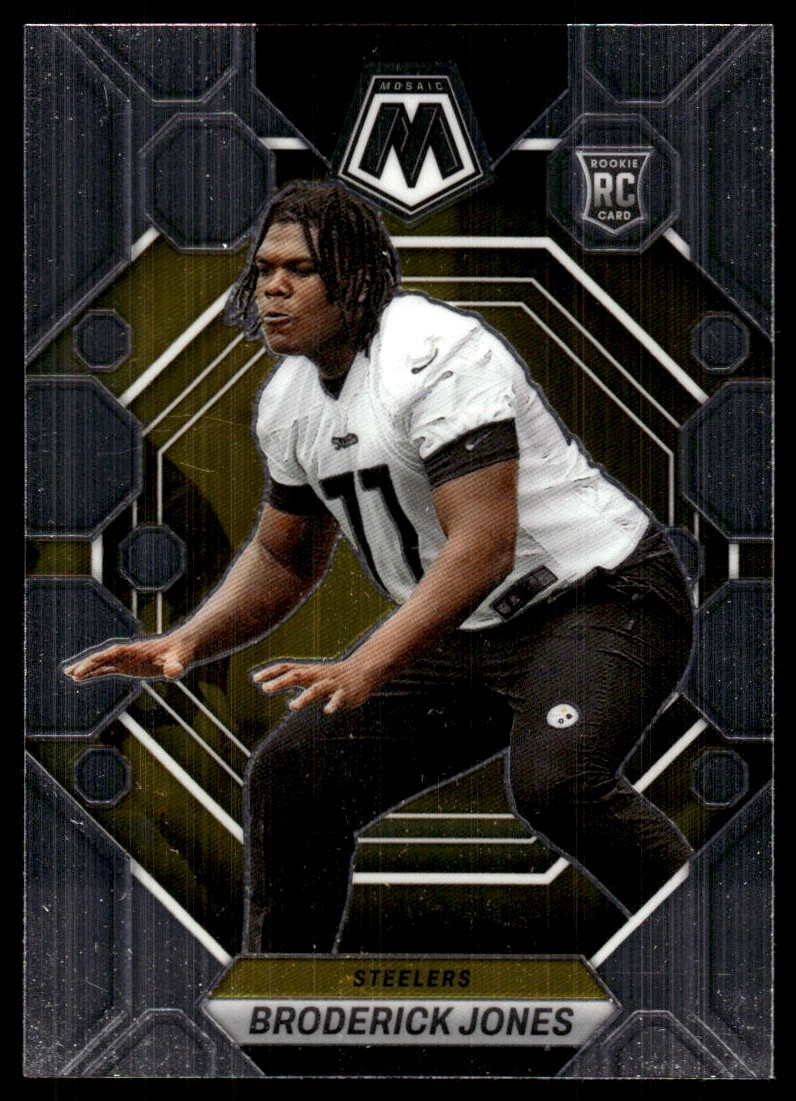 Broderick Jones Panini Mosaic #288 Base
