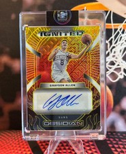 2024-25 Panini Obsidian Ignited Signatures Grayson Allen Gold Auto #7/10 Sealed