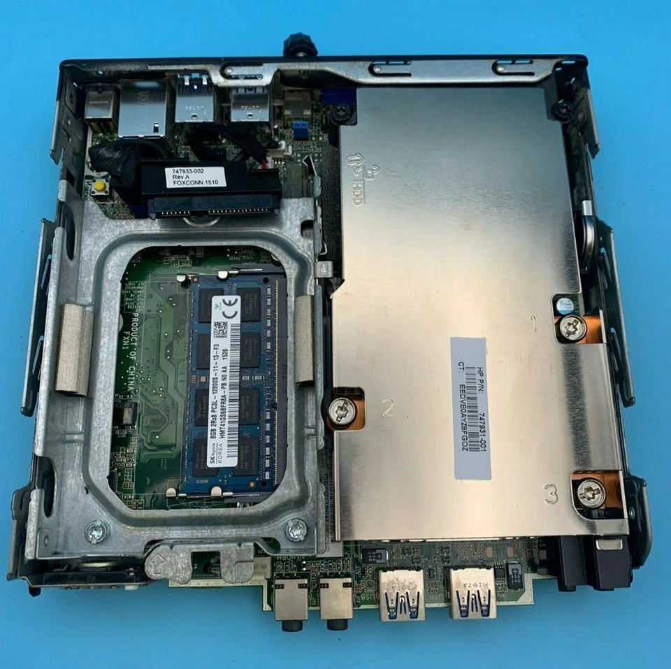 HP EliteDesk 800 G1 Mini PC - i5-4570T - 8GB RAM - 128GB SSD - PSU (OFFERS OK) - Image 4 of 4