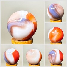 Vitro Agate Tri Lite Black Line Marble .63  Mint