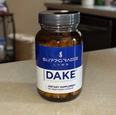 Suppgrade Labs DAKE Fat Soluble Complex with GG, Dietary Supplement Exp 11/2027