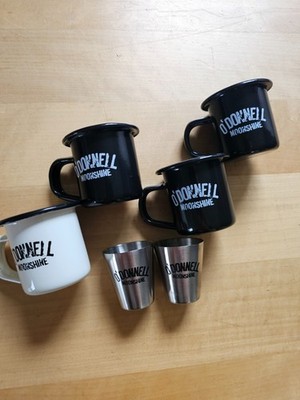 O'DONNELL 4 Schnapstassen, 2 Becher neu