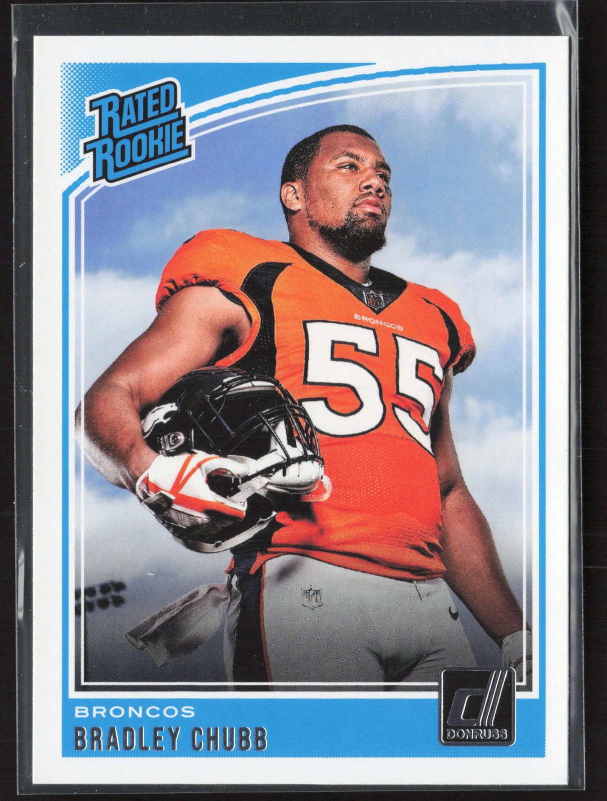 2018 Donruss #319 Bradley Chubb