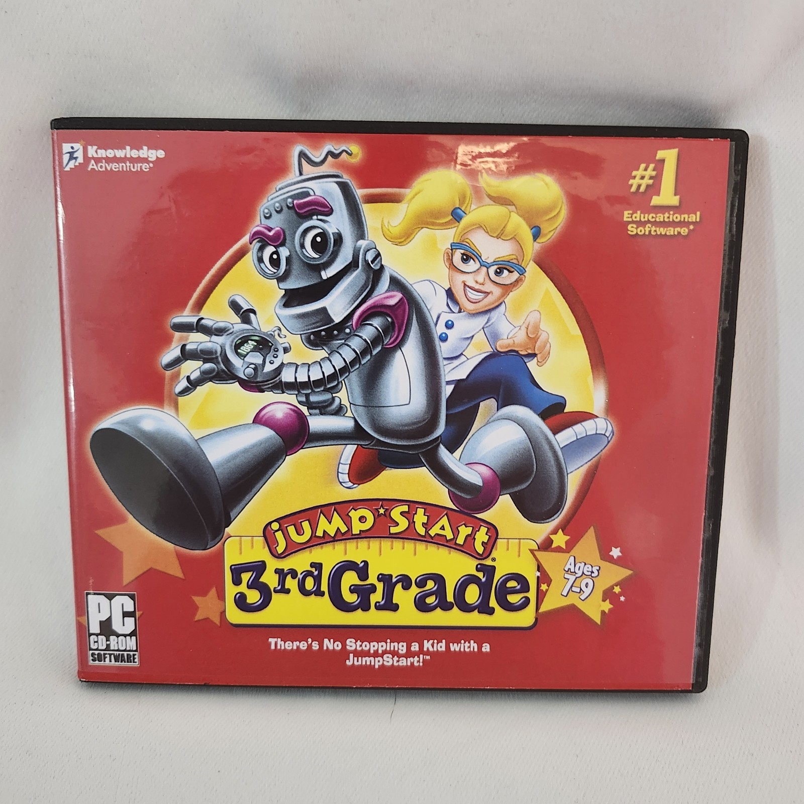 JumpStart 3rd Grade Age 7-9 Knowledge Adventure PC CD-ROM Education School Game
