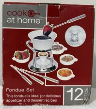 Cook At Home 12 Piece Fondue Set