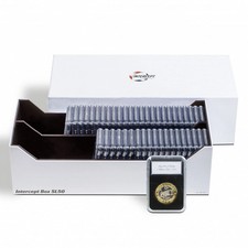 Coin Slabs Storage Best Box INTERCEPT Shield For 50 Certified PCGS NGC Holders