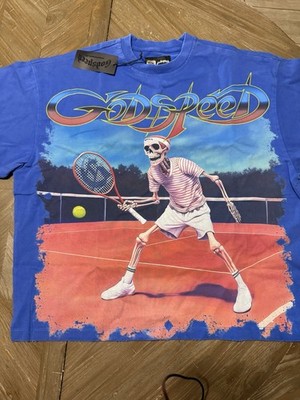 Godspeed Top spin Tee  blue  Size S