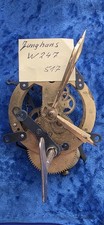 Junghans Uhrwerk mechanisch Kompl. W247 2xZeiger Schlüssel Pendel Mit Linse