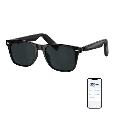 Bluetooth Sunglasses for Men/Women, AI Translator, 11H Battery Life, Polarize...