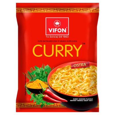 5901882110069 Vifon Zupa błyskawiczna o smaku kurczaka curry 70 g TAN VIET