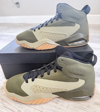 Nike Air Jordan Lift Off Neutral Olive Canvas Sneakers AR4430-200 Mens Size