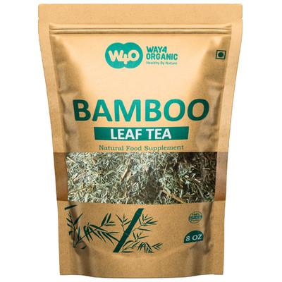 Bamboo Loose Leaf Tea   8 oz   Slimming & Wellness   70% Bamboo + 30% Green Tea