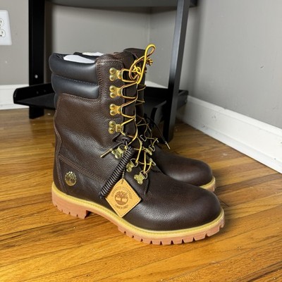 Timberland 40 Below Superboot 8 inch Espresso Brown Leather TB0A2MYW Mens 11