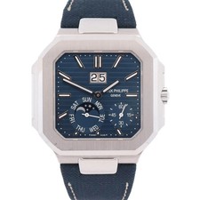 Patek Philippe Cubitus 45mm Blue Dial Watch Ref# 5822P-001