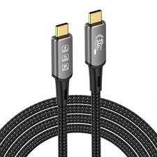 USB4 Cable with Thunderbolt 4 Cable 240 W Charging Cable 40 Gbps Data Cable 8...