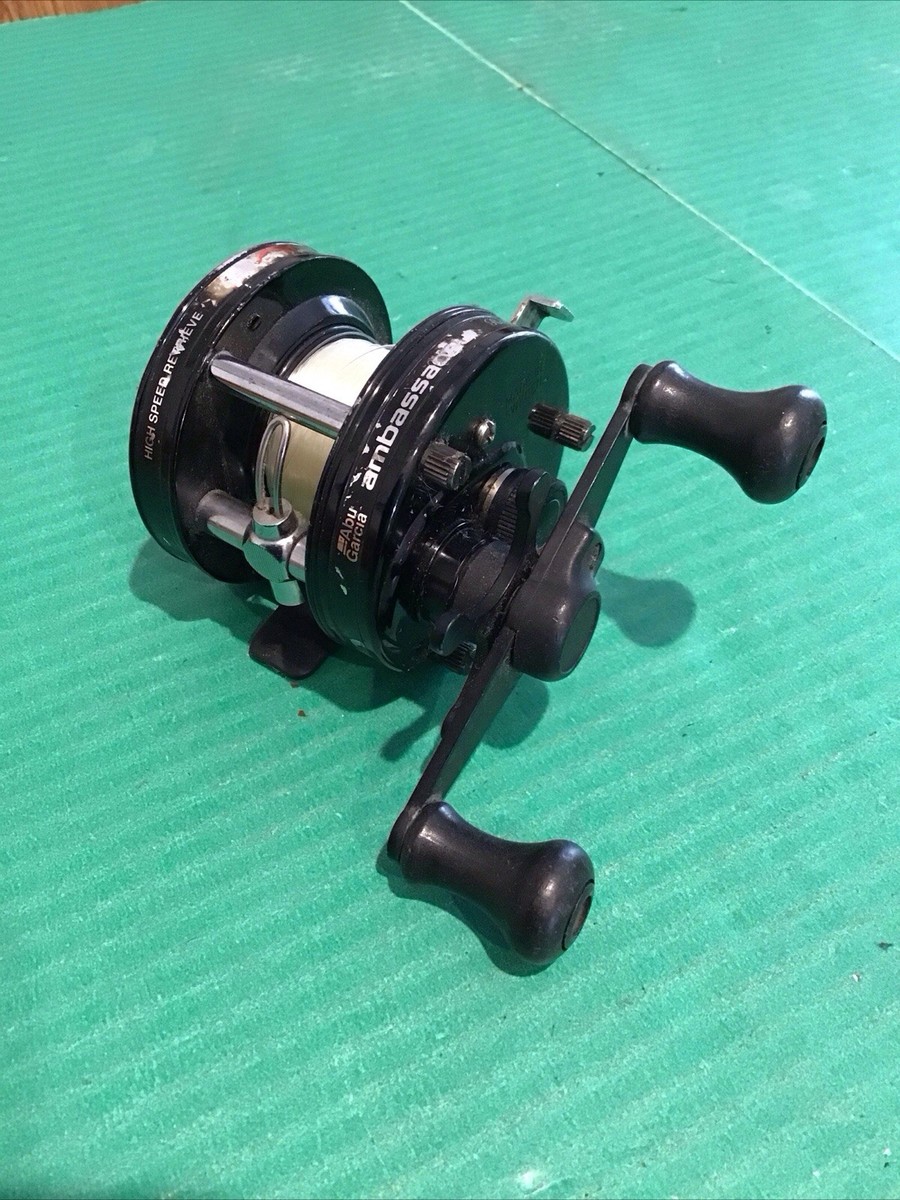 Abu Garcia Ambassadeur Royal 1 Black Left Hand Ultra Cast Sweden