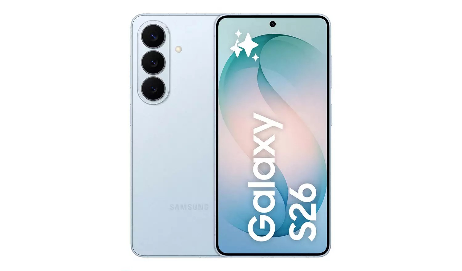 Samsung Galaxy S26 5G 6.3'' Smartphone 256GB SIM-Free Unlocked - Sky Blue B