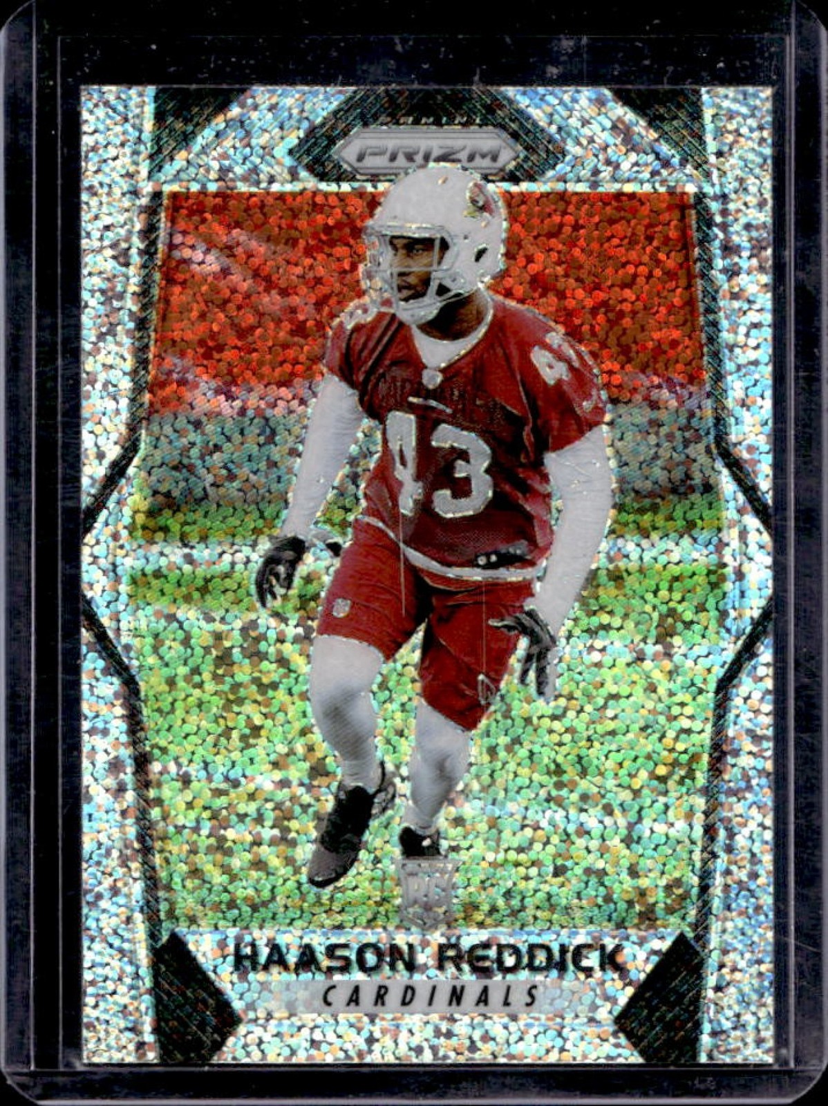 2017 Prizm Haason Reddick Disco Rookie RC #282 Cardinals