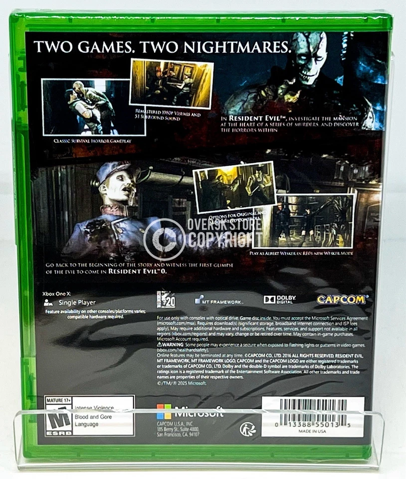 Resident Evil Origins Collection - Xbox One - Brand New | Factory Sealed - Image 2 of 4