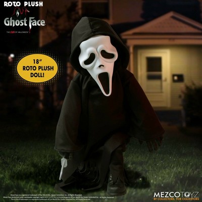 Mezco Design Serie Plüsch Roto Scream 18 Zoll Ghost Face Puppe