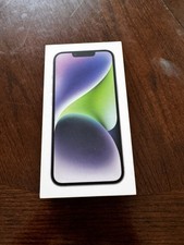 Official Apple iPhone 14 purple 128 gb BOX ONLY All OEM accessories Manual