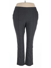 Simply Vera Vera Wang Women Gray Dress Pants XXL