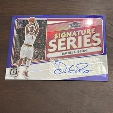 2020-21 Optic Daniel Gibson Auto Prizm Signature Series