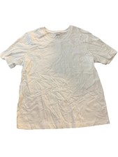 UNIQLO 100 Cotton Crew Neck Tshirt White Men s Small Plain Tee Casual Minimal