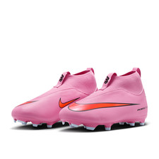 Nike Jr Zoom Mercurial Superfly 10 Academy FG Cleats - Magic Flamingo/Total Crim